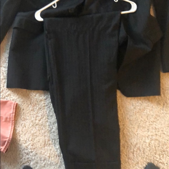 Black pinstripe suit with pants included - Picture 2 of 2